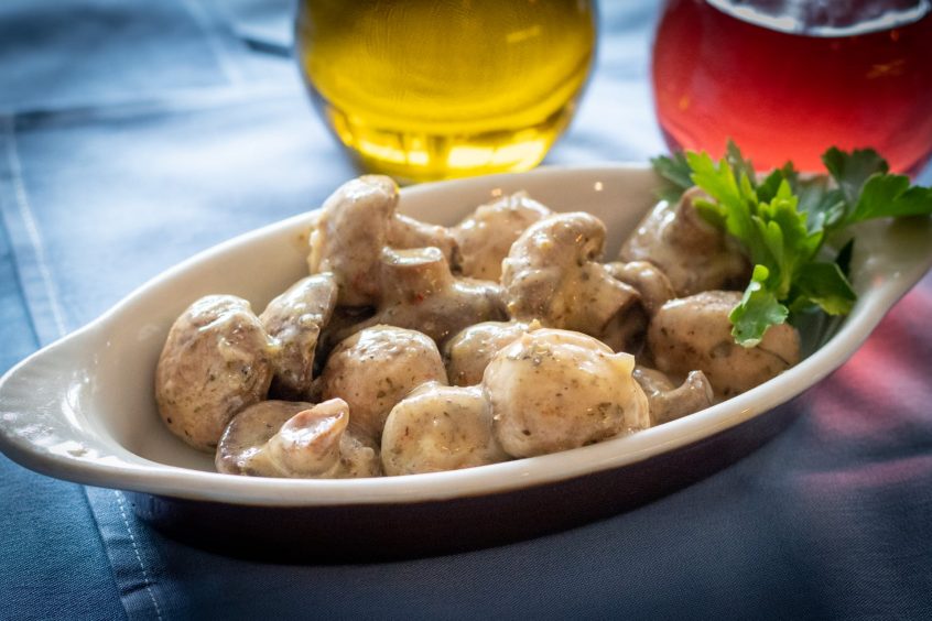 steamedmushrooms Esperia Grill